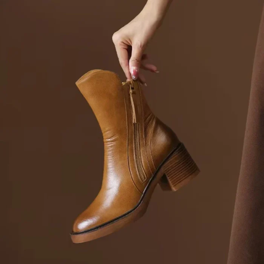 Urban Western Zip Ankle Boots