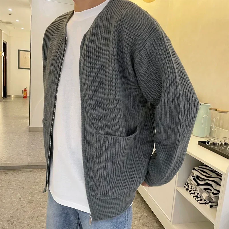 Continuum Zip Knit Overcoat