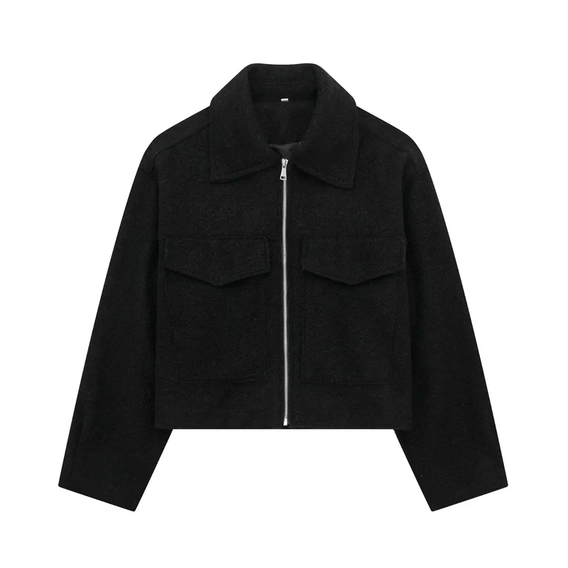 Metro Vintage Zip Blazer