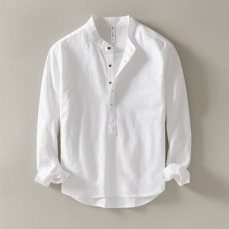 Zen Blend Collarless Top