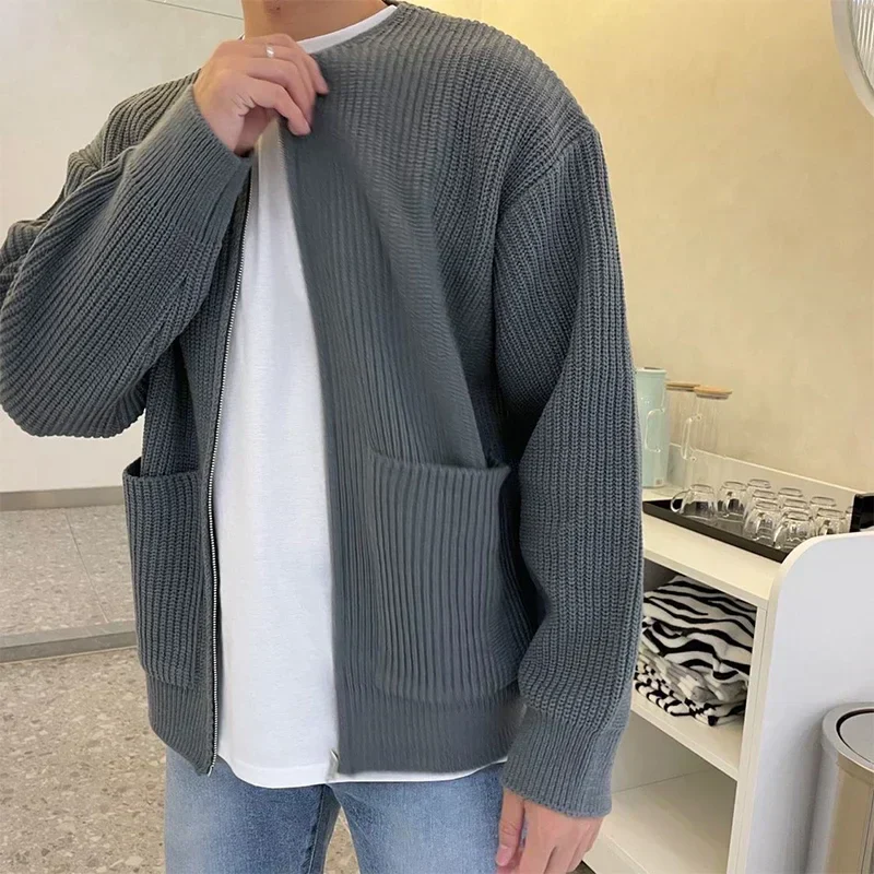 Continuum Zip Knit Overcoat